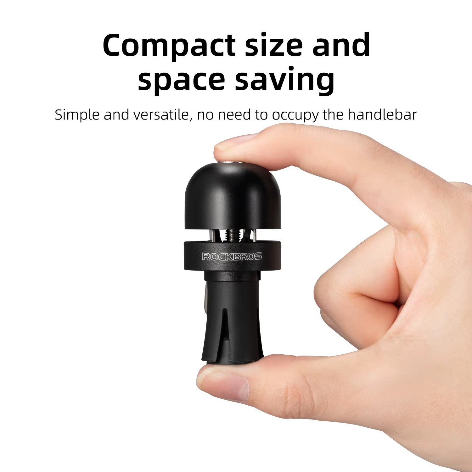 Bicycle Bell Curved Handlebar Plug Bell Horn Waterproof 80Db Loud High Decibel Ring Alarm Bell Road Bike Accessories